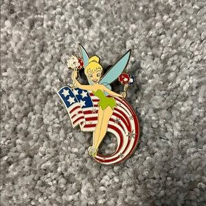Tinkerbell Patriotic Official Trading Pin